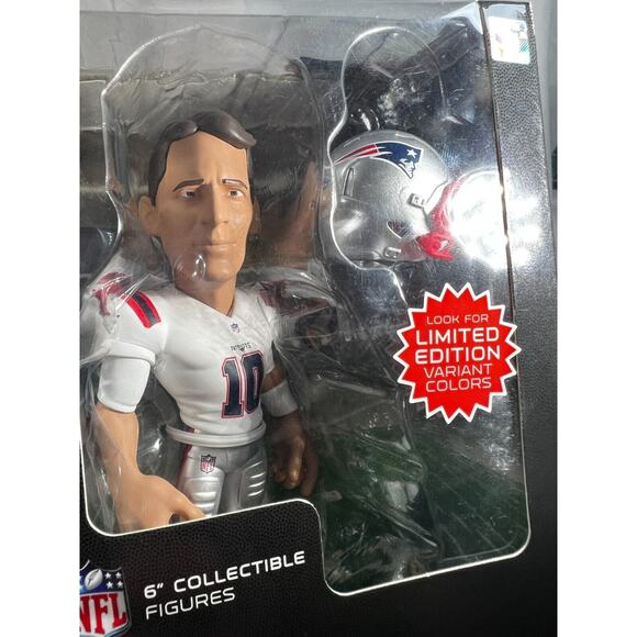 NFL Mac Jones Figure #10 Game Changers Limited Edition 6" Excite 2023 NEW Sealed - Picture 11 of 16